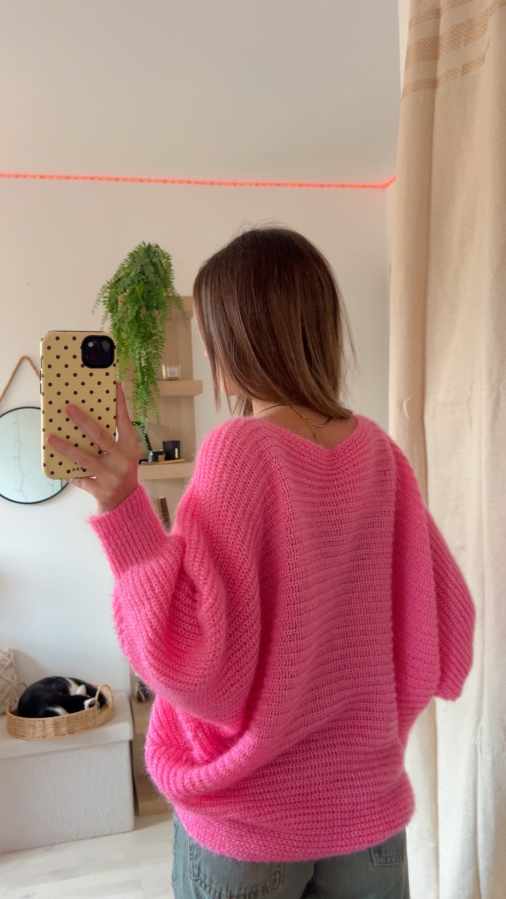 Pull maille Rose 🎀