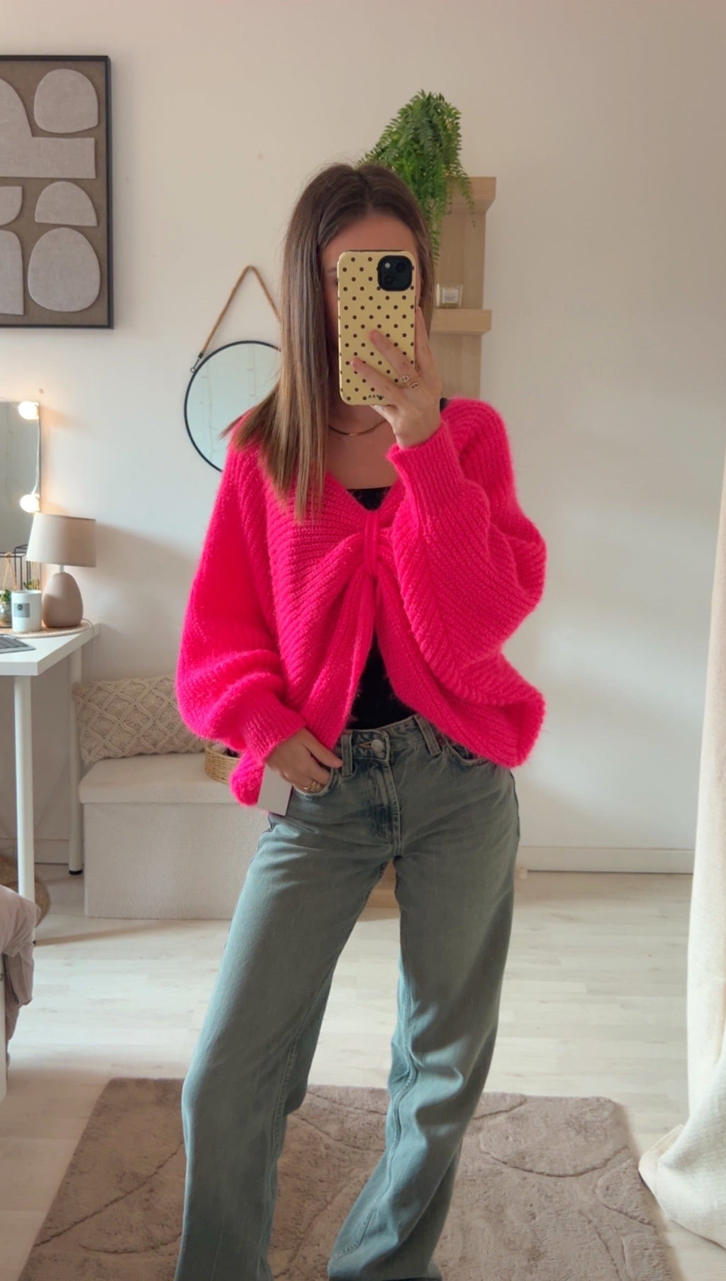 Pull maille Fuchsia 💖