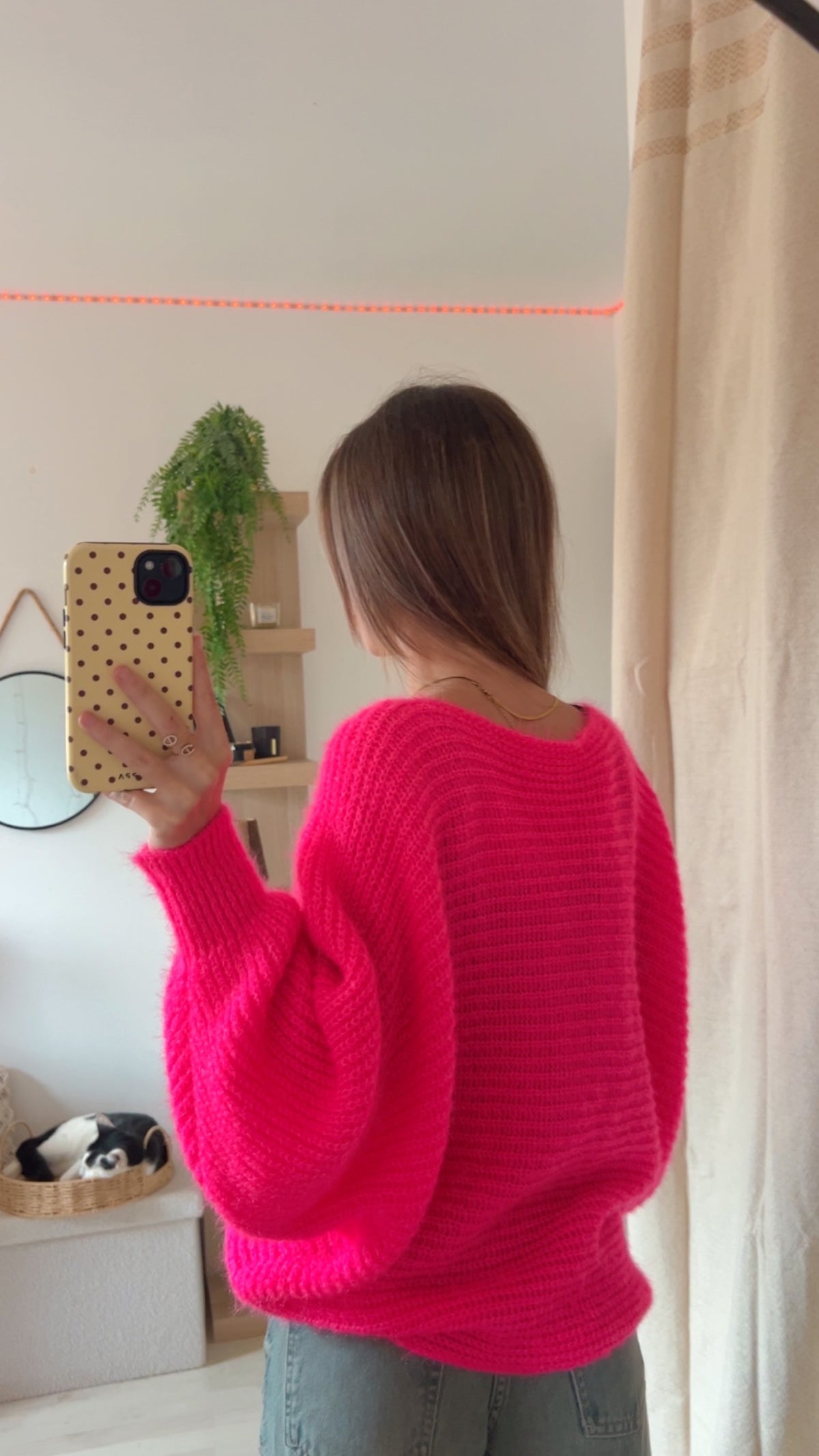 Pull maille Fuchsia 💖