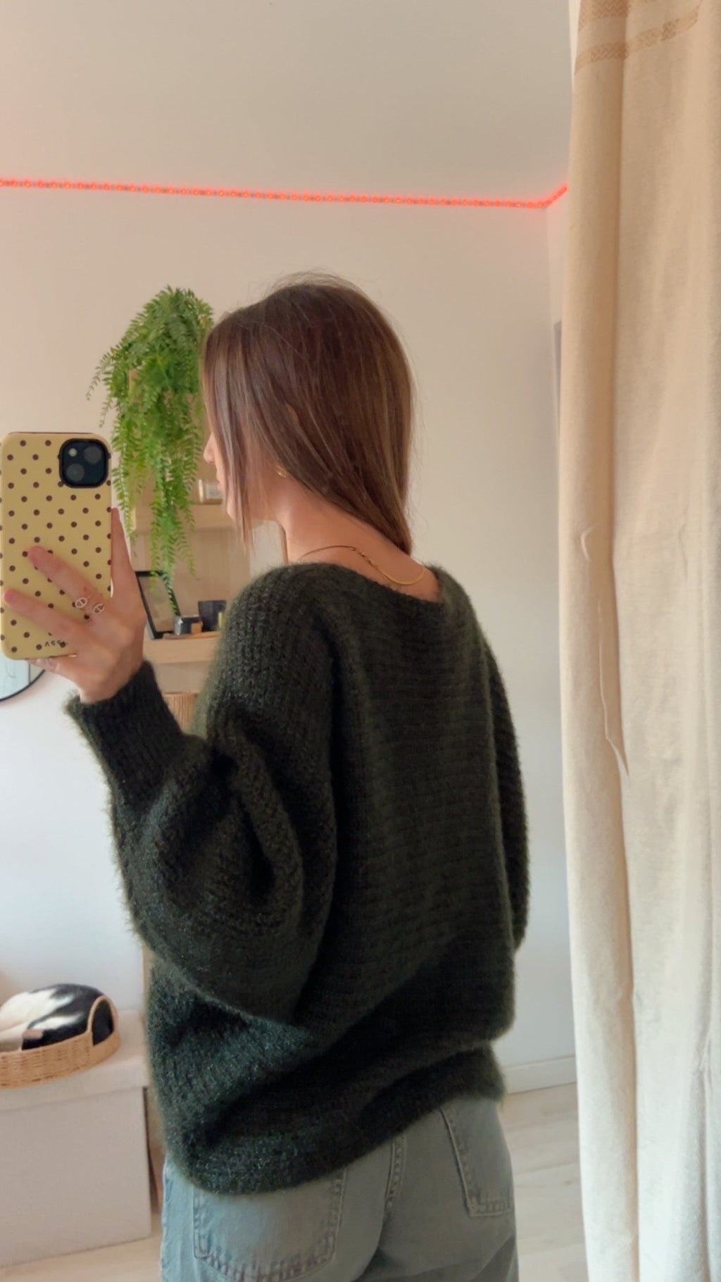 Pull maille Kaki 🌲