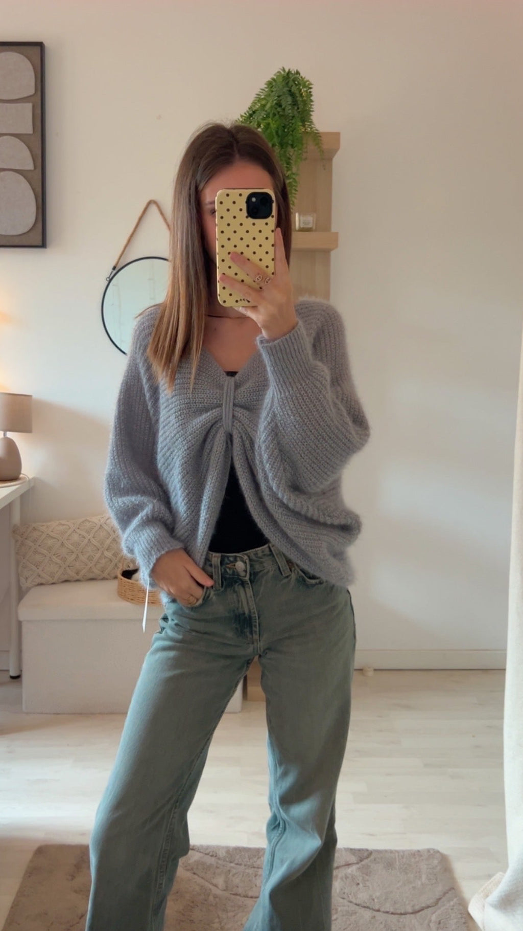 Pull maille Gris Souris 🩶