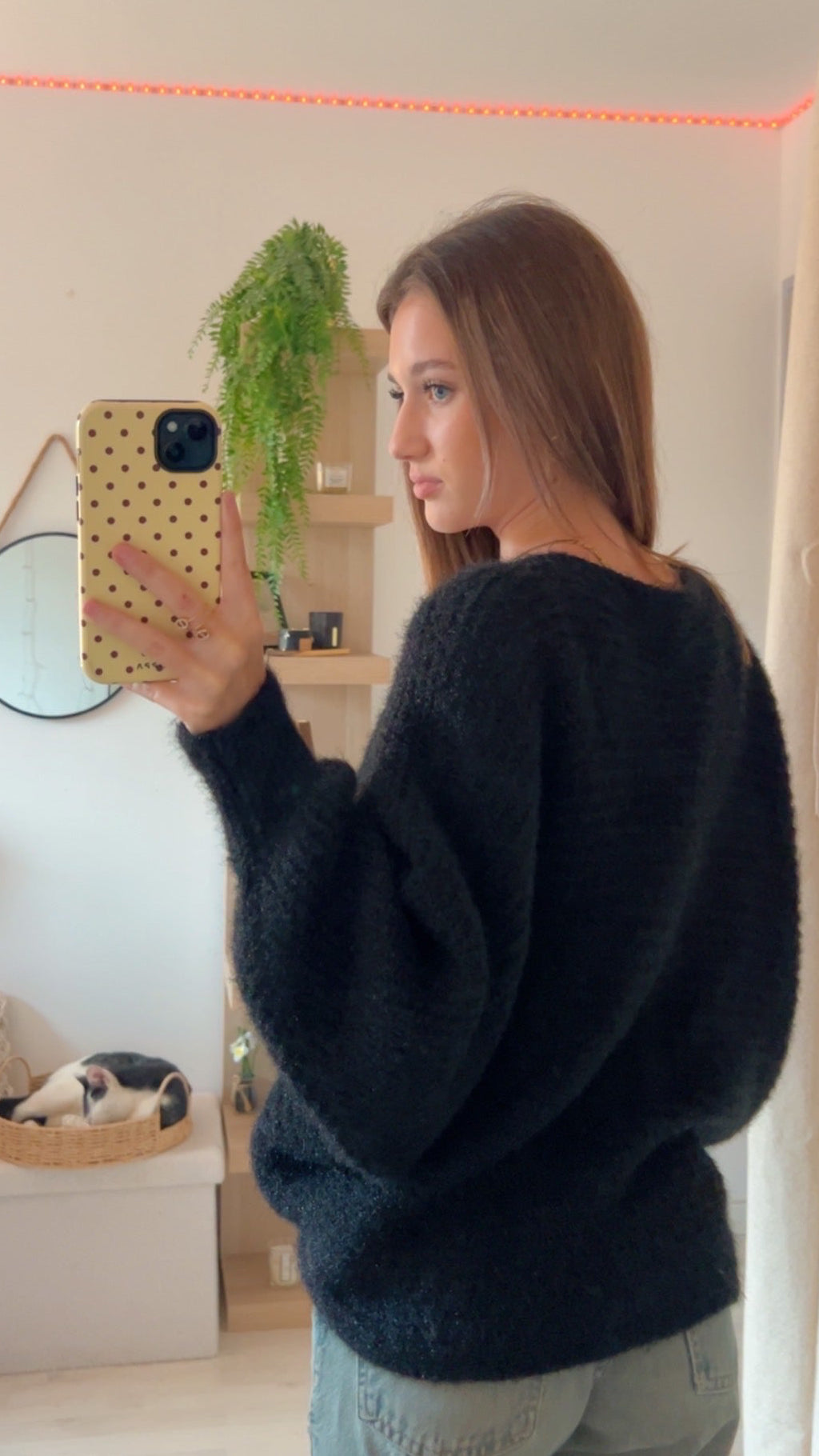 Pull maille Noir 🖤